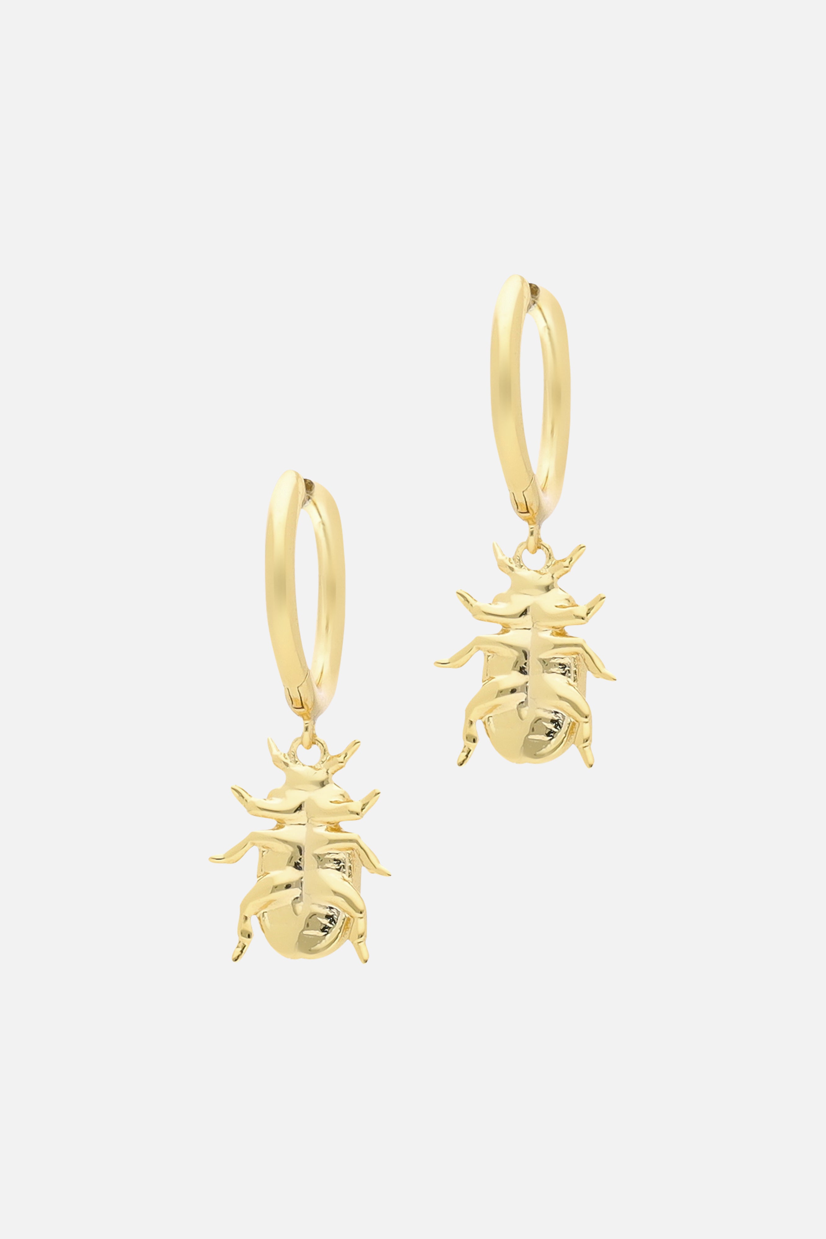 BEETLE HOOP EARRINGS - 3