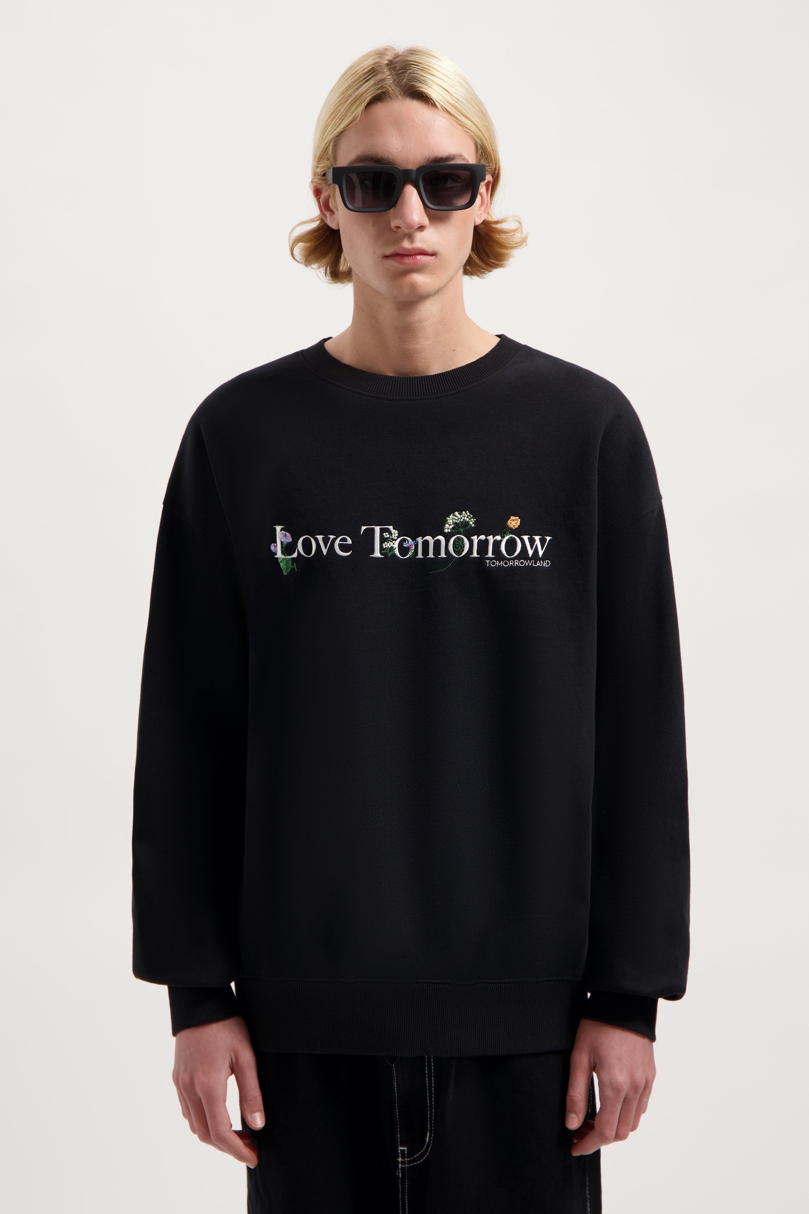 FLORAL LOVE SWEATSHIRT - 2