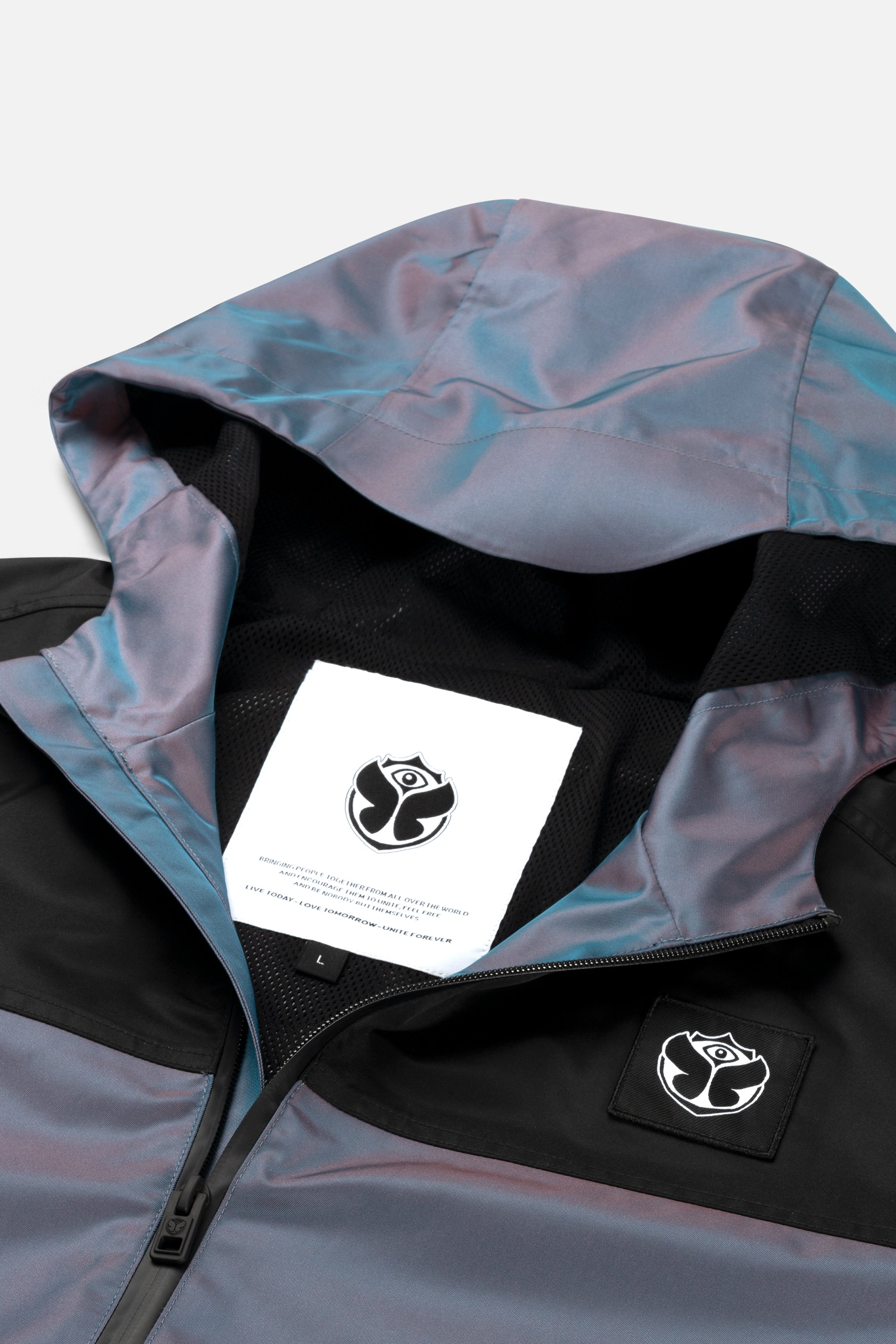 IRIDESCENT RAIN JACKET - 4