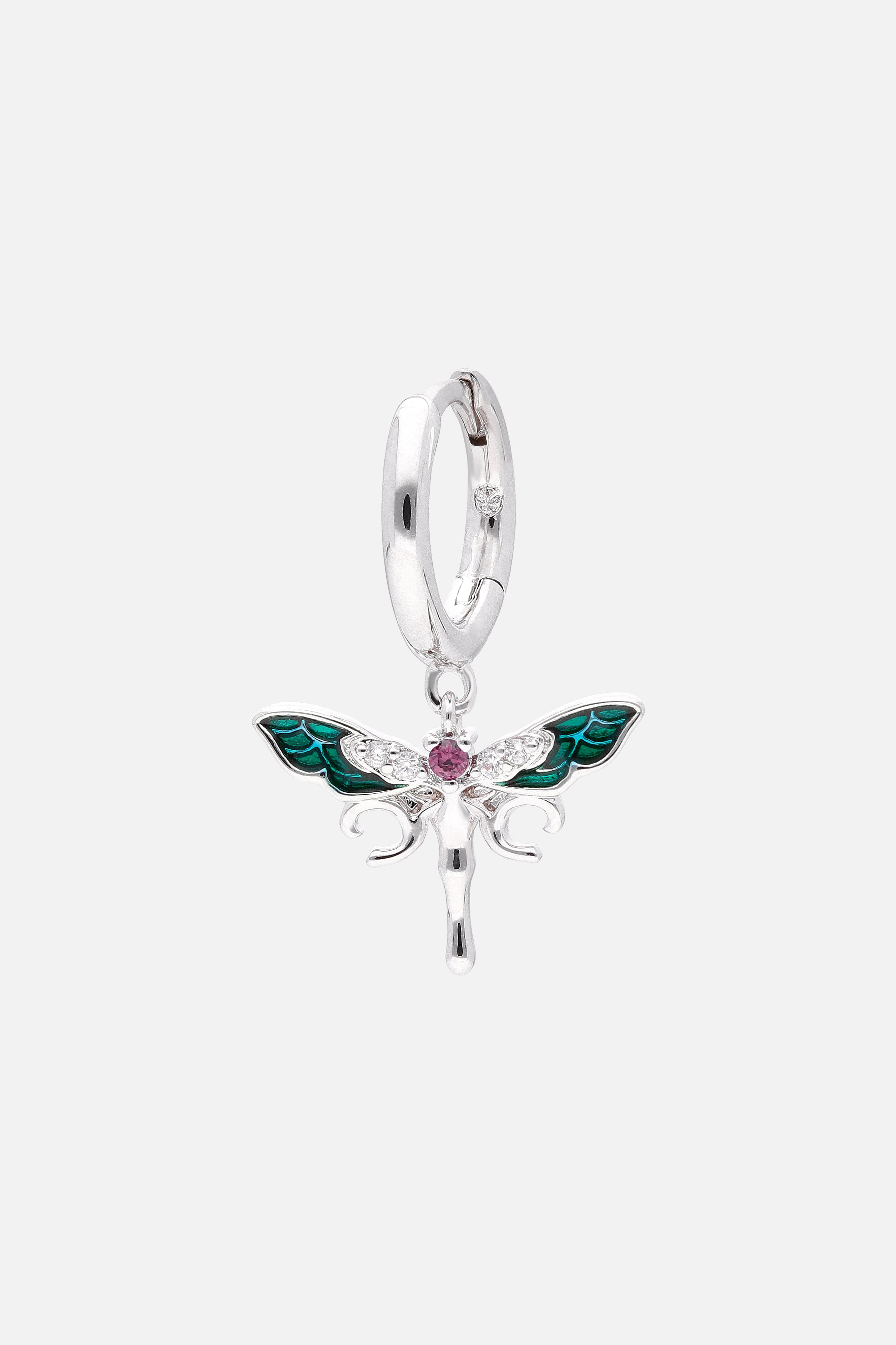 DRAGONFLY HOOP EARRINGS - 2