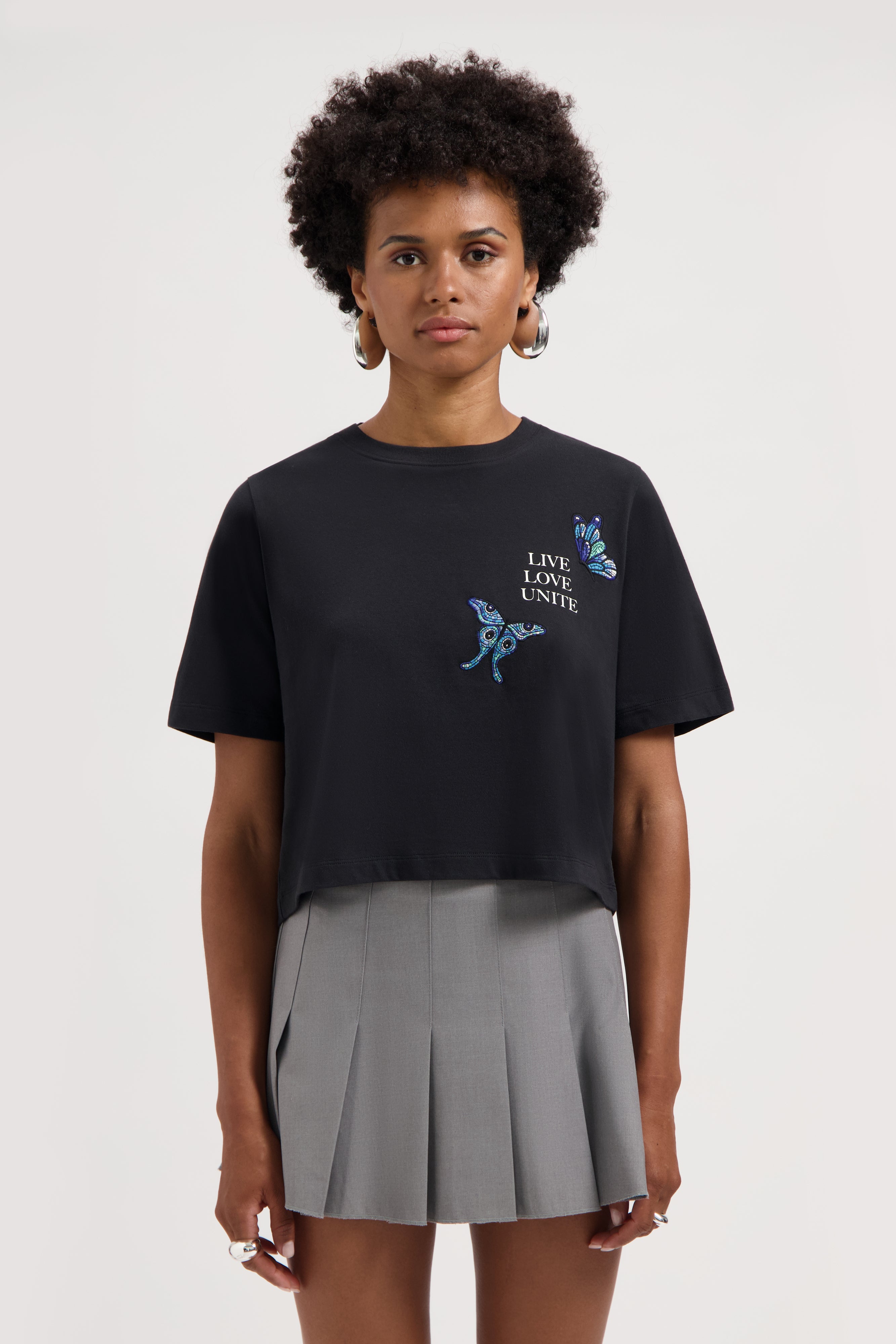 STAIRWAY BUTTERFLY T-SHIRT WOMEN - 7