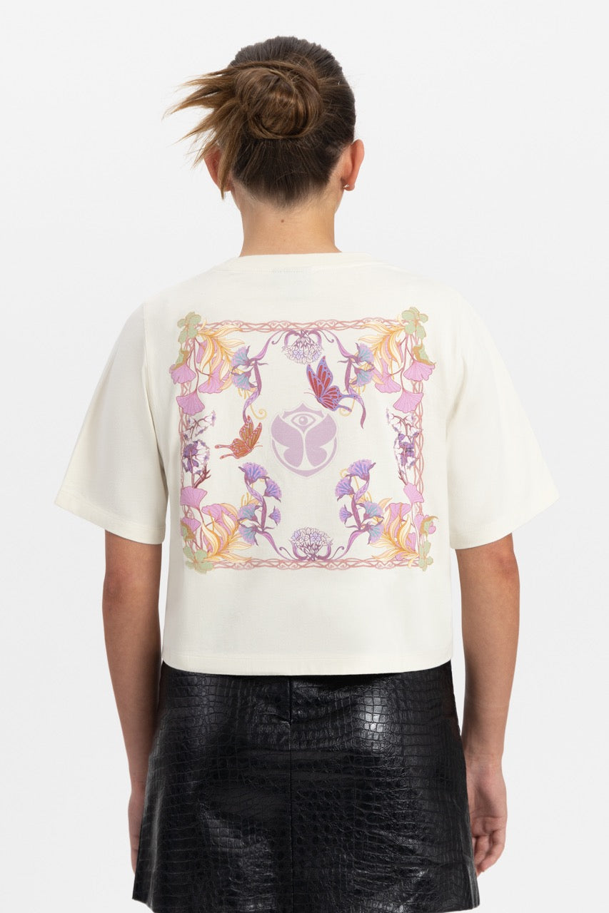 BOTANIC CROPPED T-SHIRT - 2